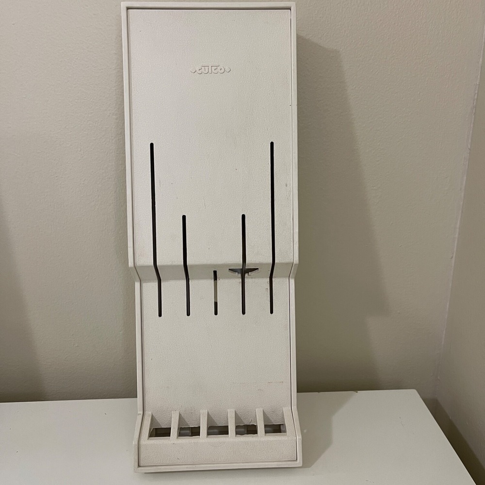CUTCO Knife Holder #1742 5 Knife Kitchen‎ Storage Rack Plastic Wall or Drawer